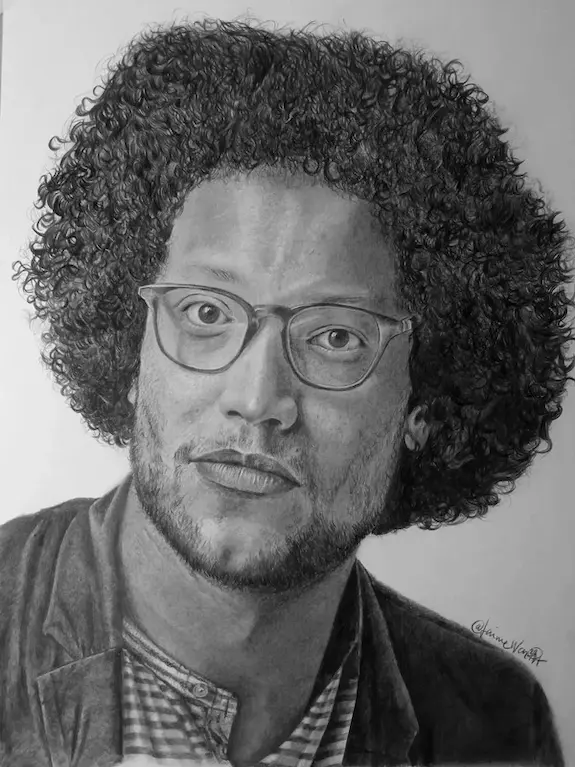 Retrato a lápiz de Keurin